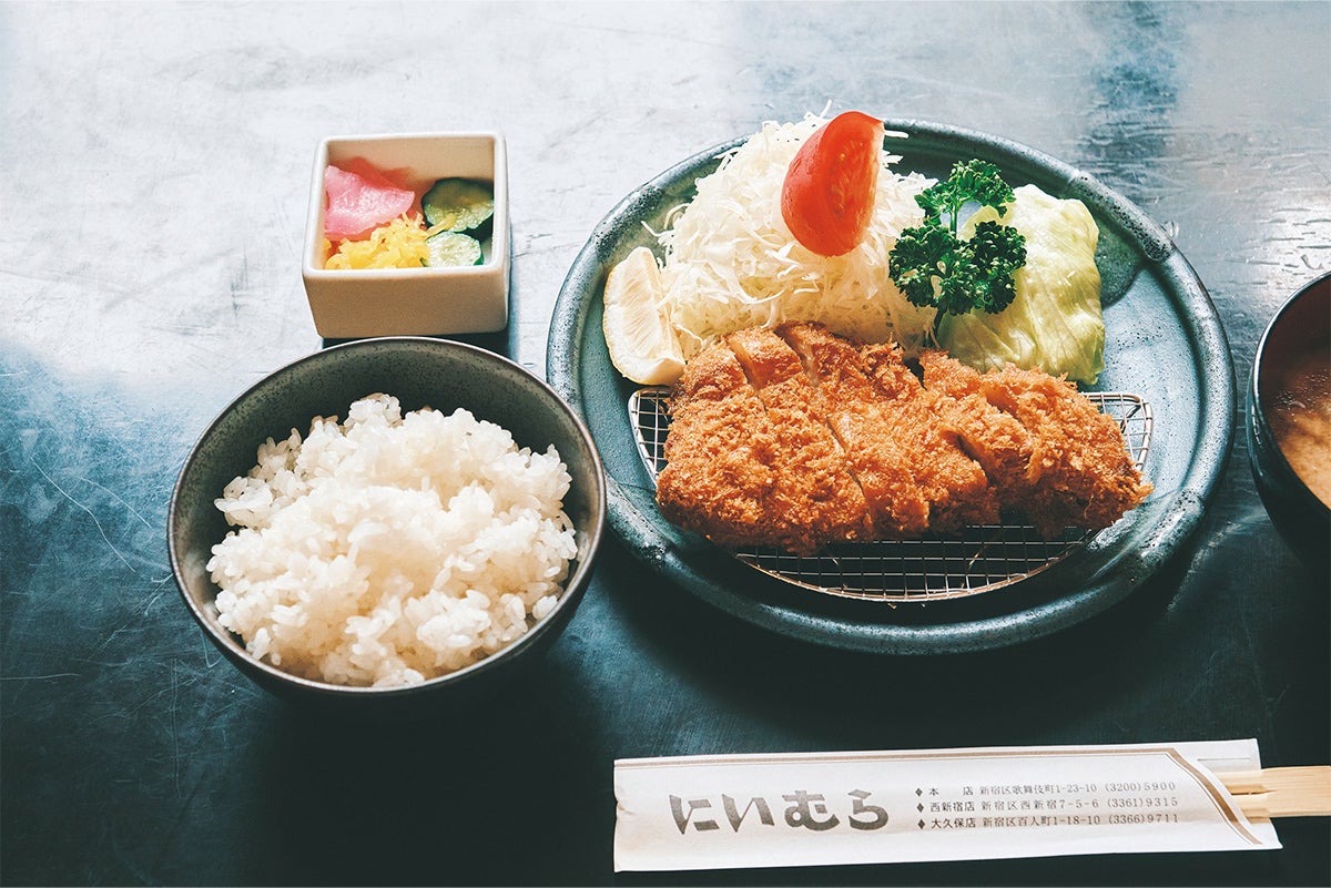 『とんかつ にいむら 本店』のロースかつ定食
