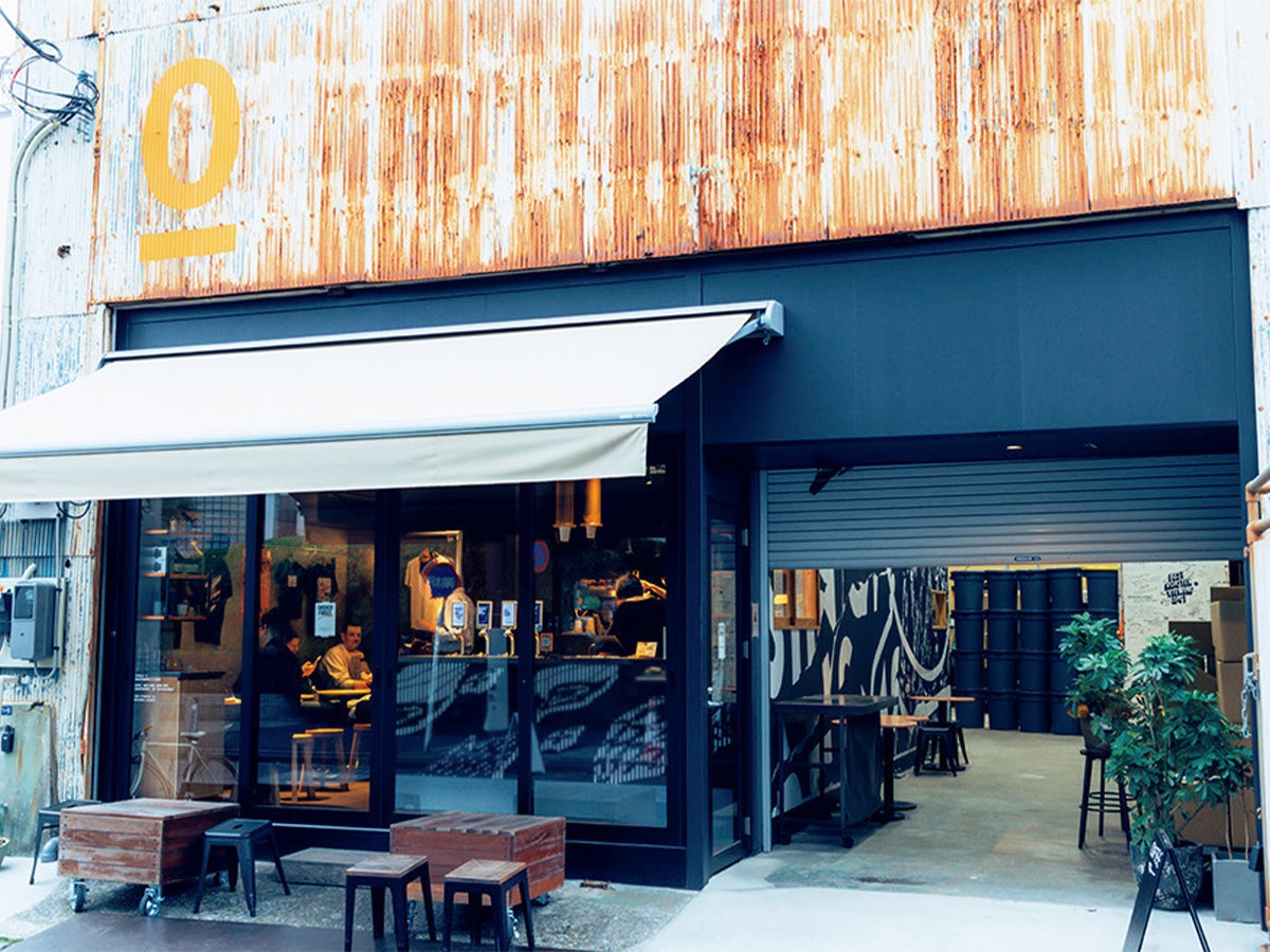 SINGLE O RYOGOKU ROASTWORKS/CAFÉの外観
