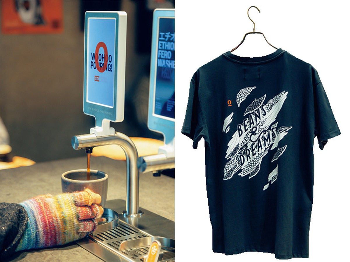 SINGLE O RYOGOKU ROASTWORKS/CAFÉの店内