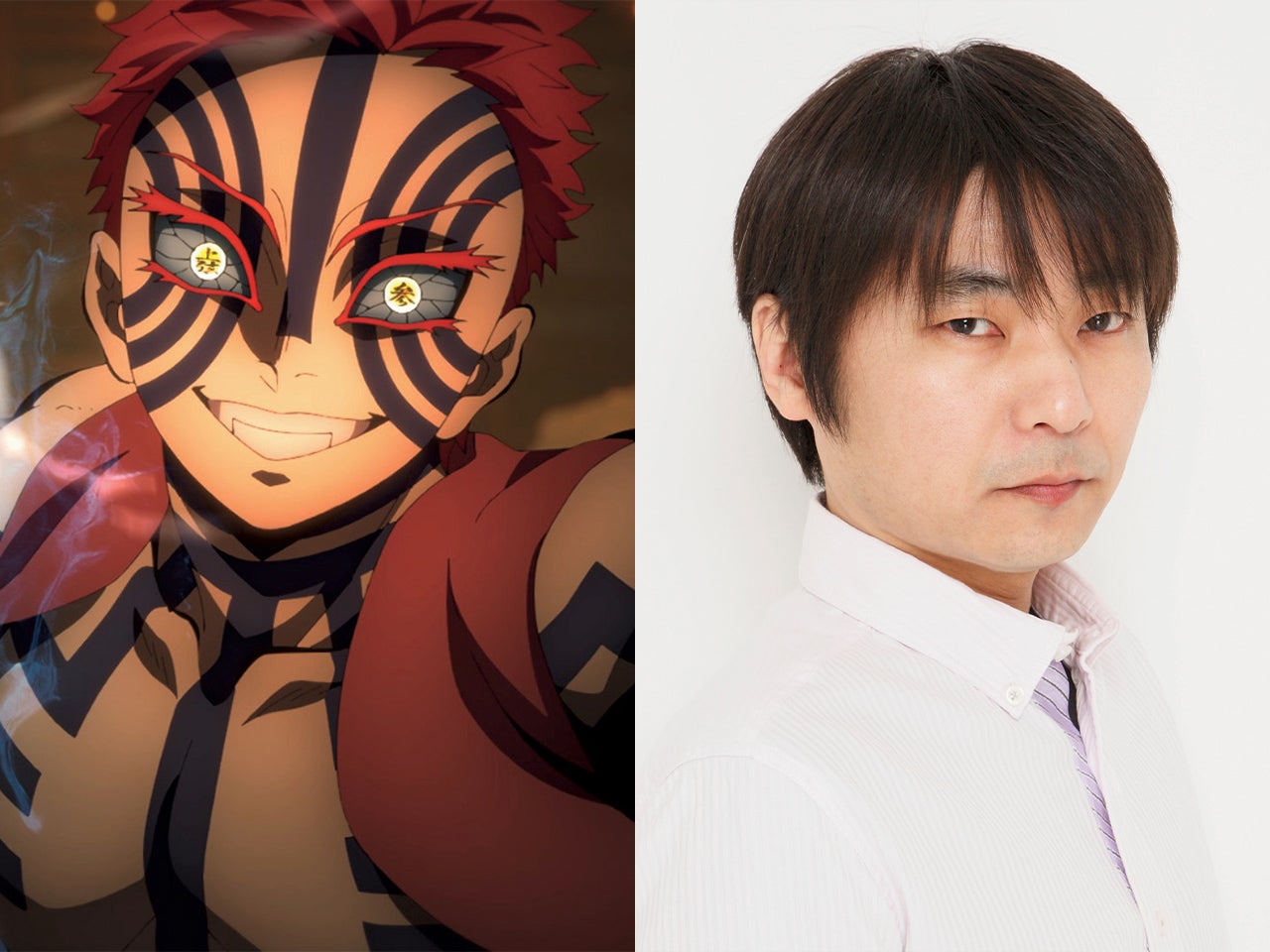 【鬼滅の刃インタビュー】石田彰、宿敵・猗窩座の変化を演じきる。強さを表現するのに「必死になってはいけない」