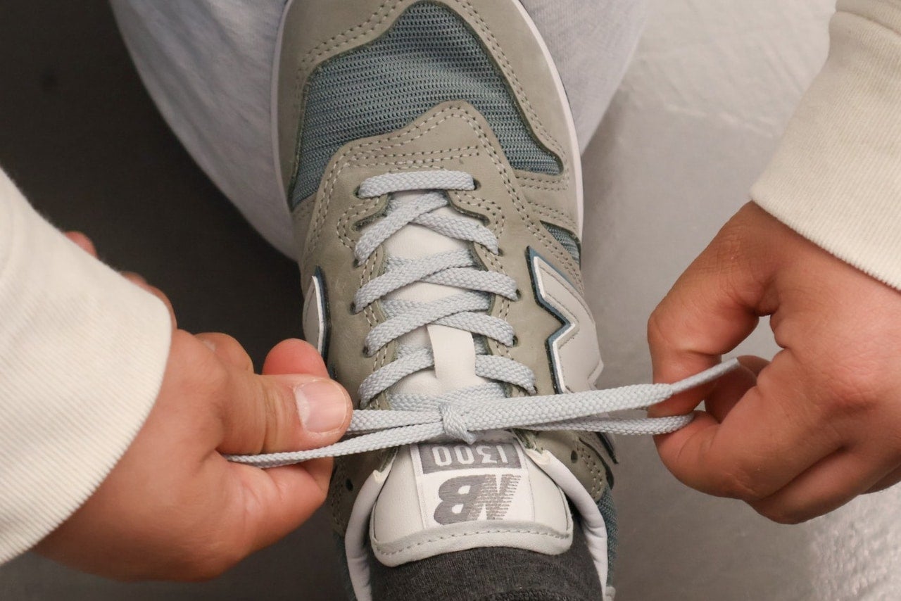 ニューバランス原宿 リニューアルオープン 1300JP 試着