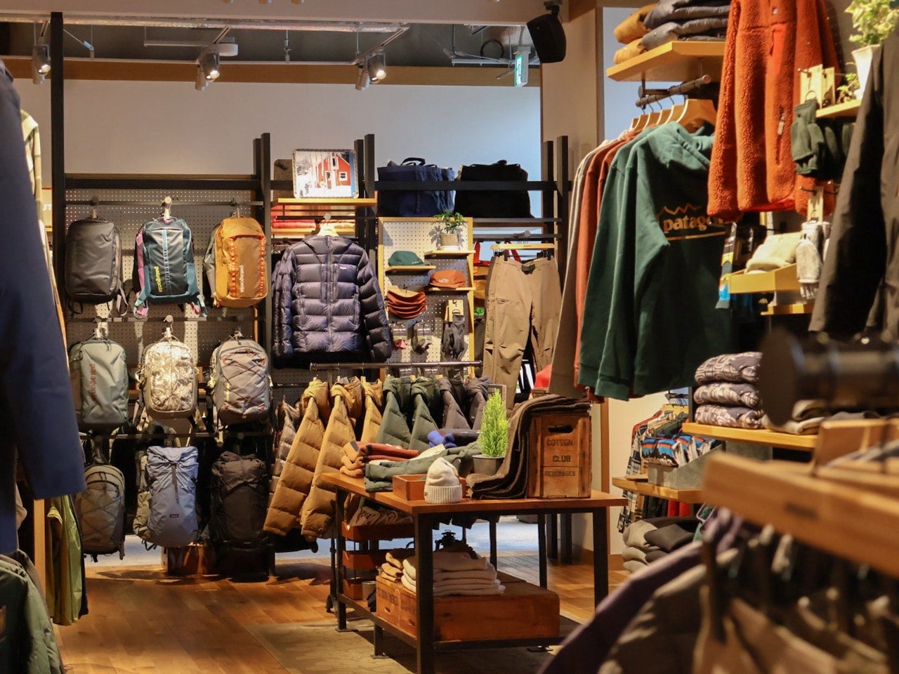 パタゴニア札幌 店内