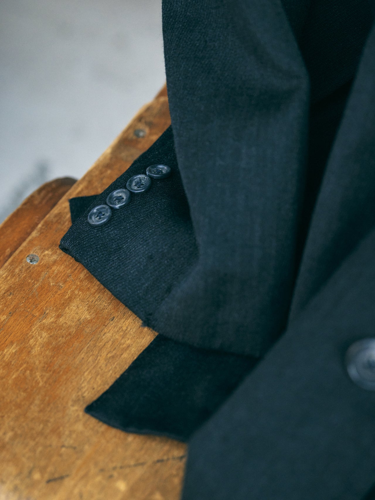 オシャレな人が買ってよかった〈J.CREW〉のウールコートのディテール