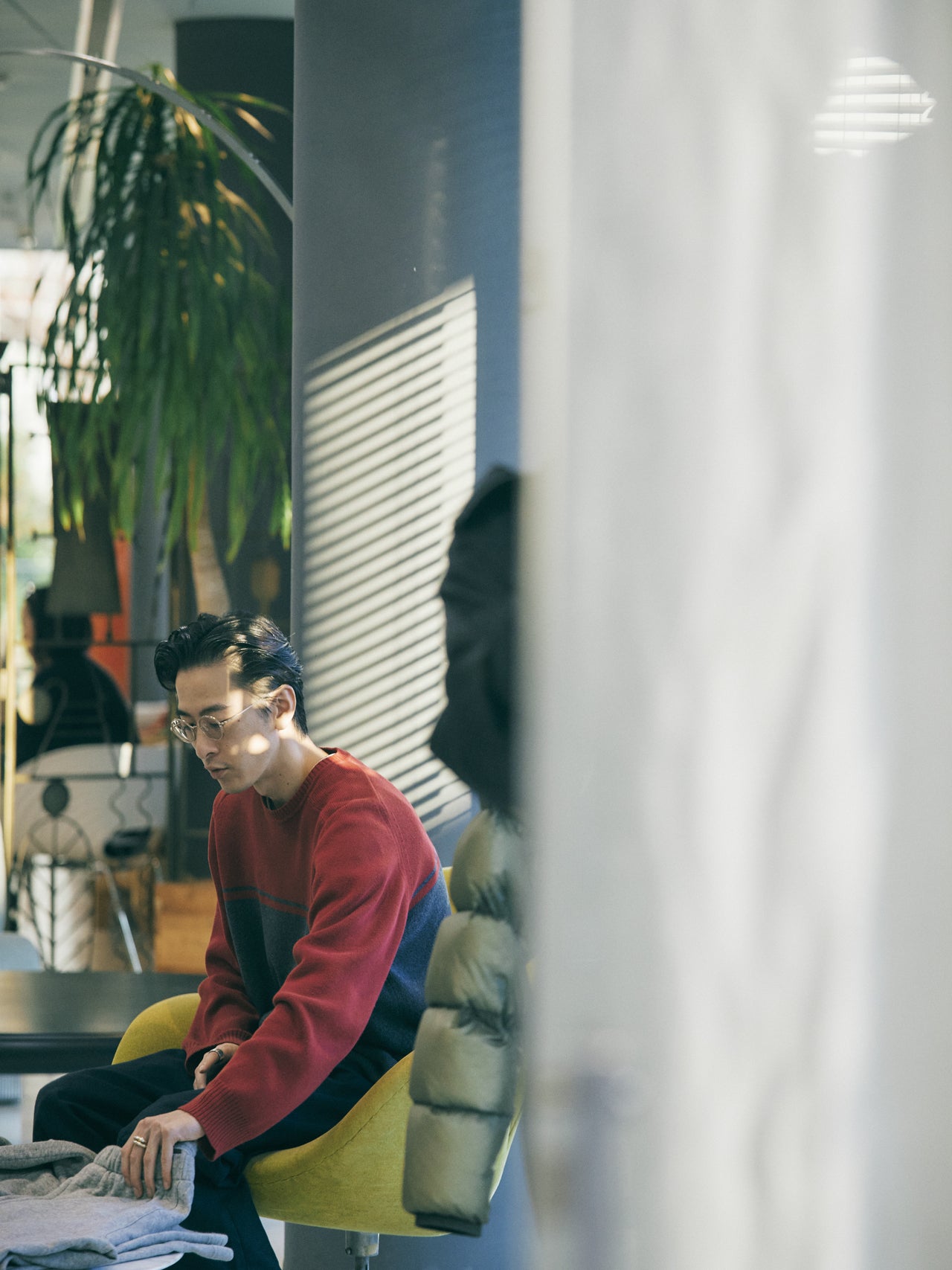 オシャレな人が買ってよかった〈ssstein〉のスウェットセットアップと丸さん２