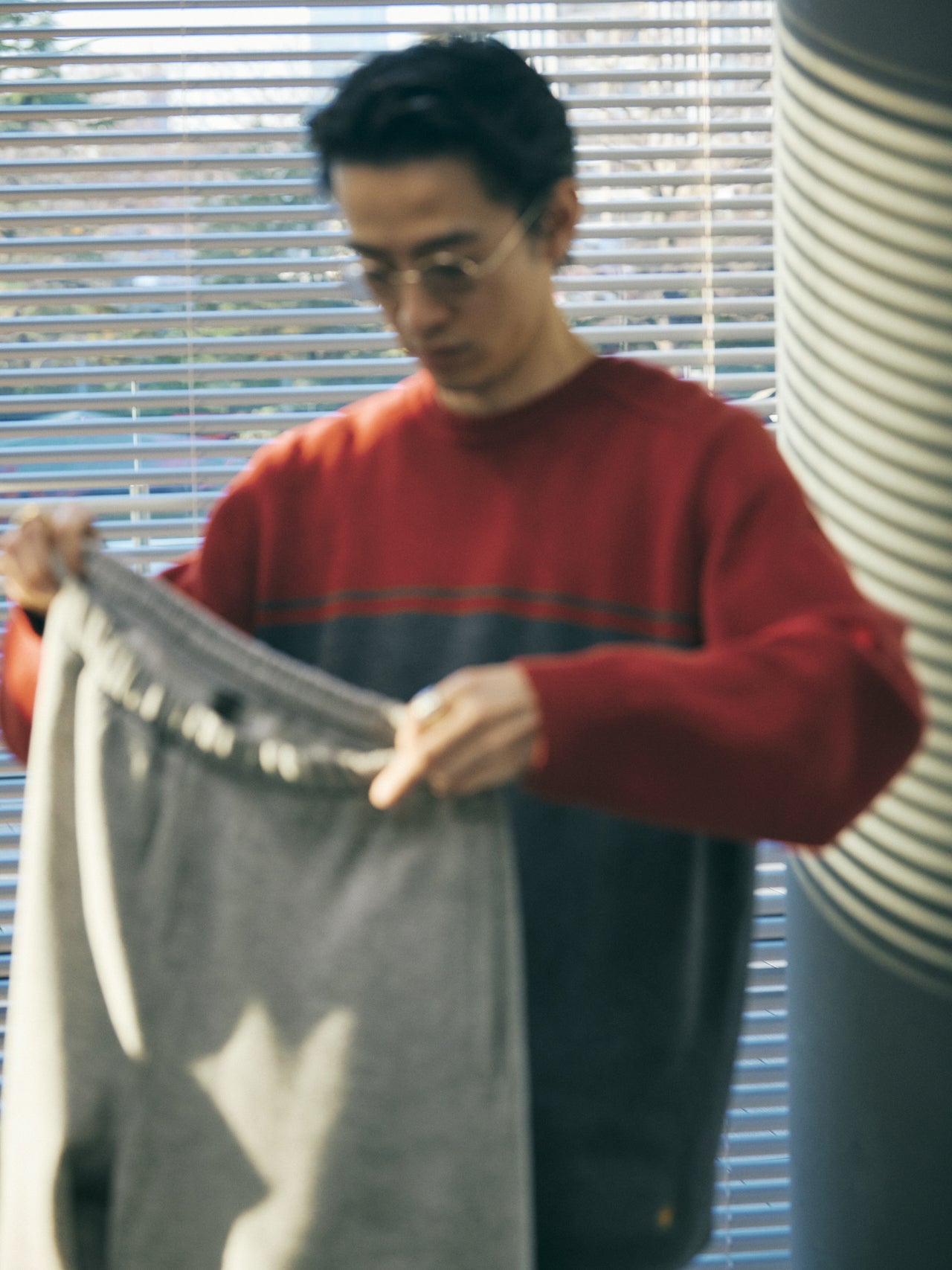 オシャレな人が買ってよかった〈ssstein〉のスウェットセットアップと丸さん