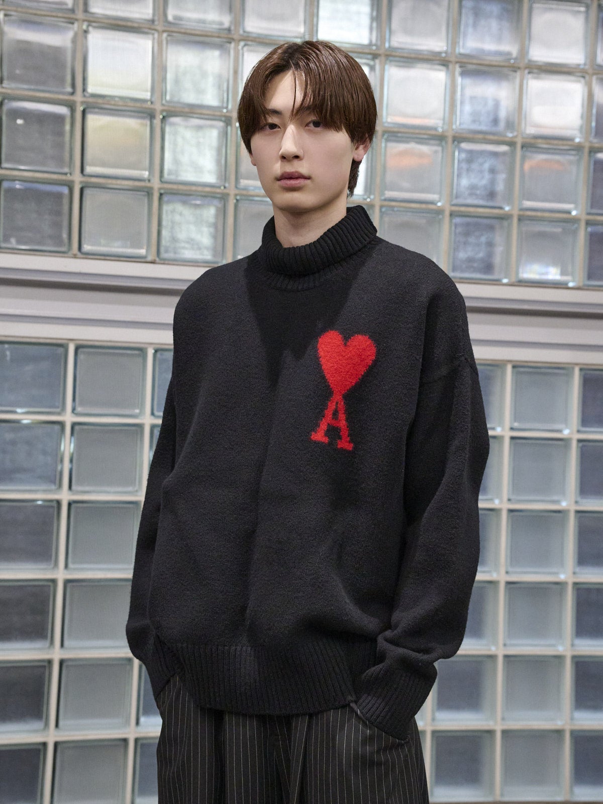 髙橋紅輝の冬私服コーディネート上半身寄り