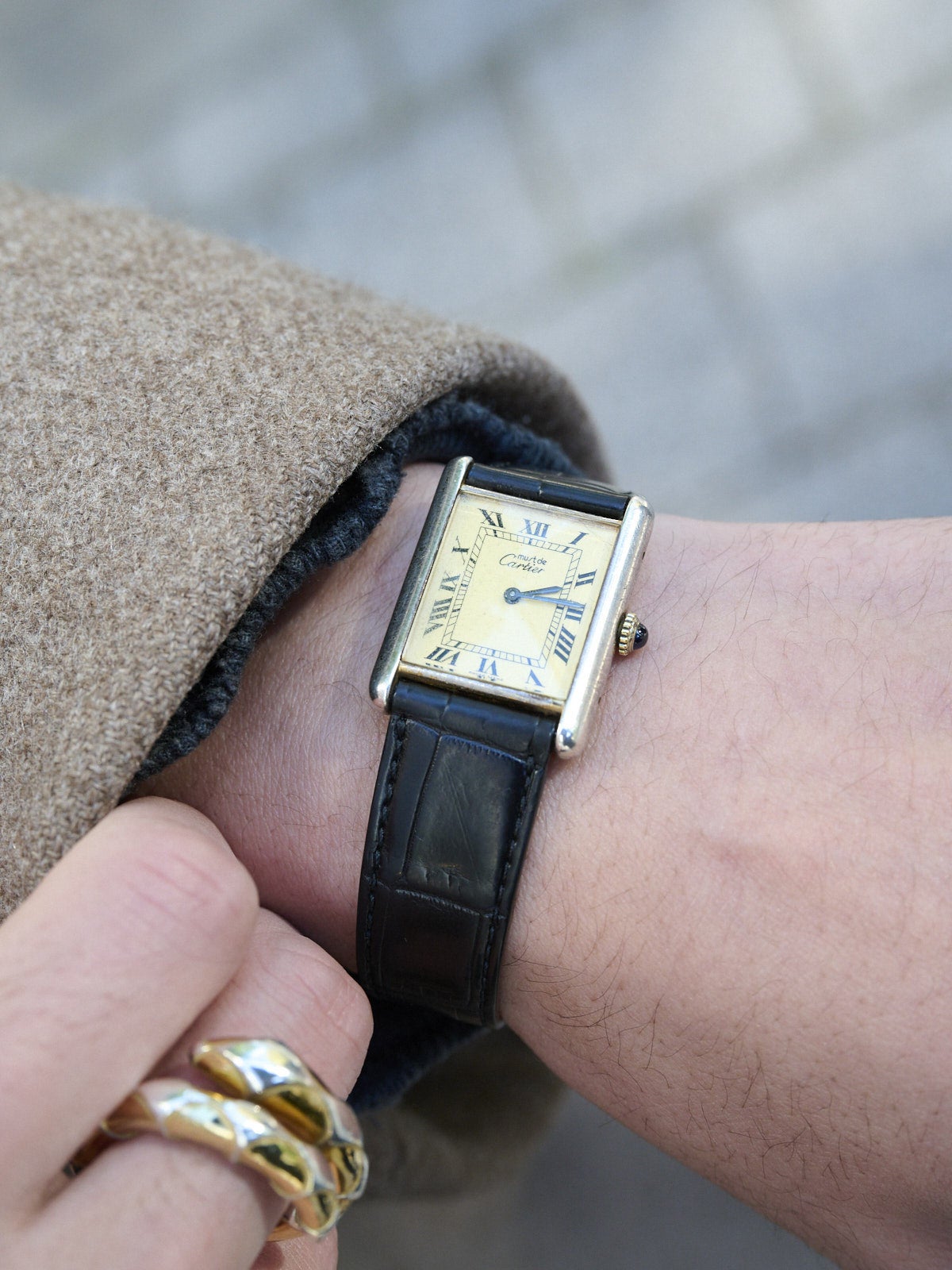 カルティエの腕時計