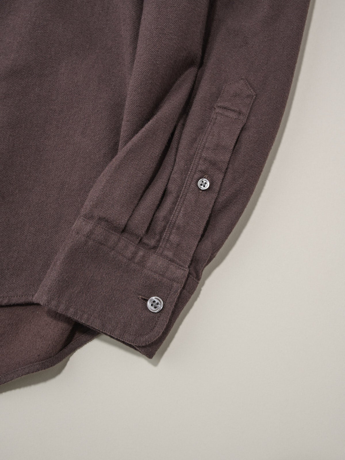 無印良品 MUJI 暖品 紳士 両面起毛 フランネル長袖シャツ