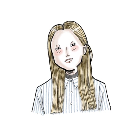 メンズノンノ編集部・宮﨑似顔絵