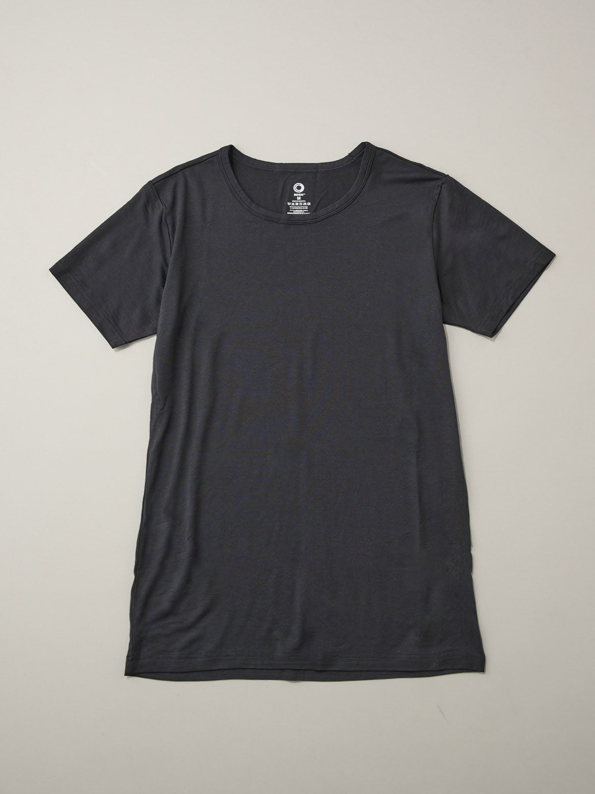 紳士 発熱・保温インナー 「REHEAT」 クルーネック 半袖1