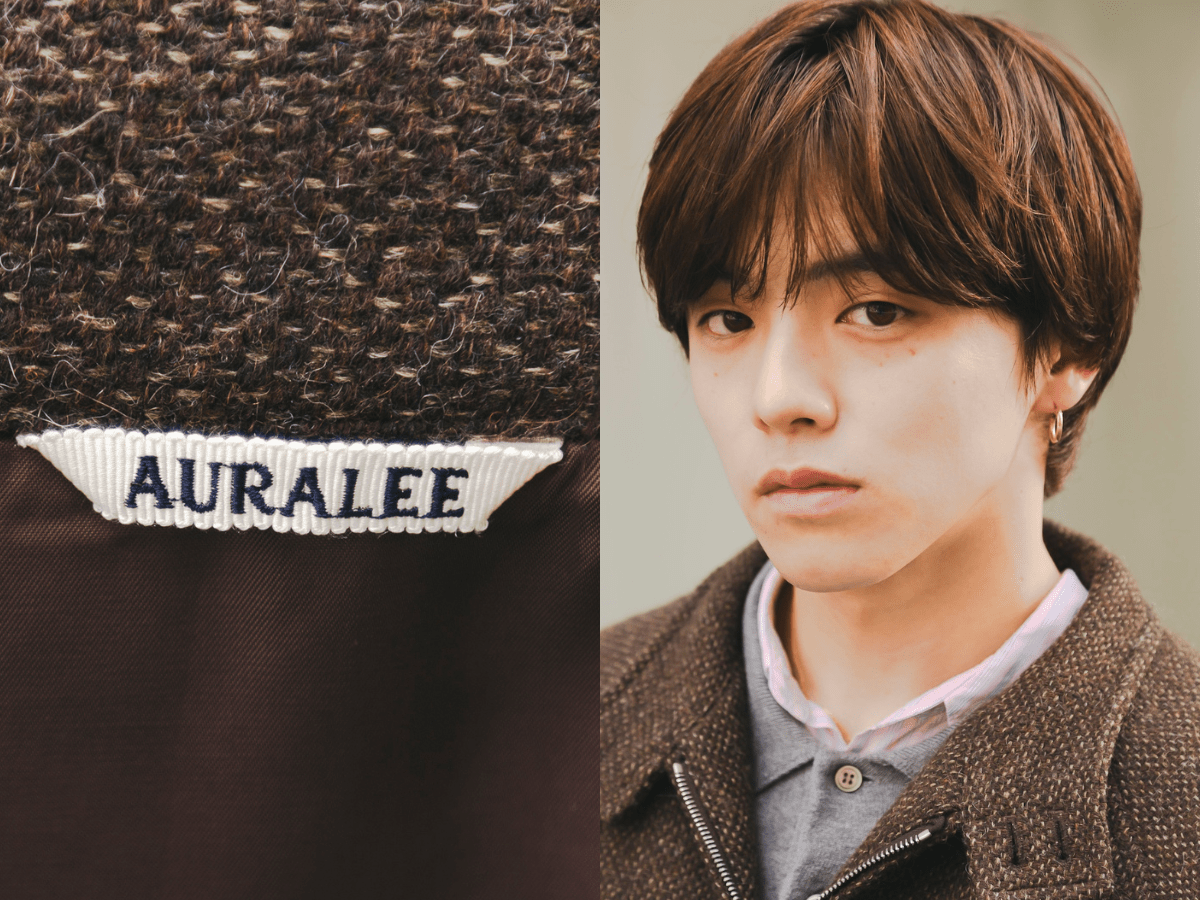 即買いした「オーラリー」のウールジャケットを、「パラブーツ」で引き締める。計算された無造作ヘアがポイント！【おしゃれな人の冬ヘアとファッションSNAP！】