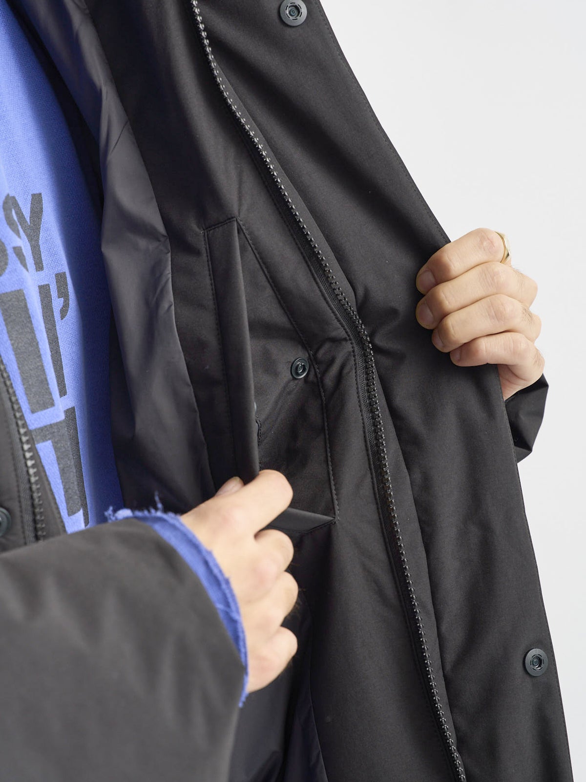 ユニクロダウン インナーポケット