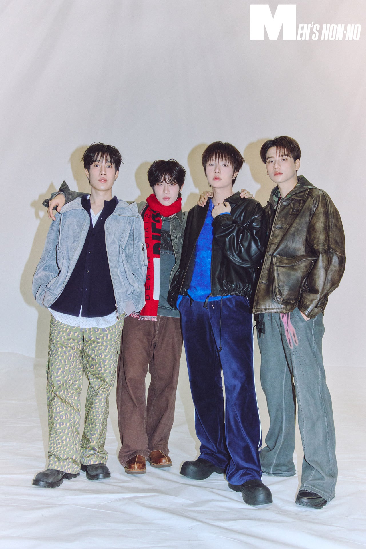 タイBLドラマ「KHEMJIRA（ケムジラ）」出演俳優のKengさん、Nampingさん、Tleさん、FirstOneさんの全身コーディネート