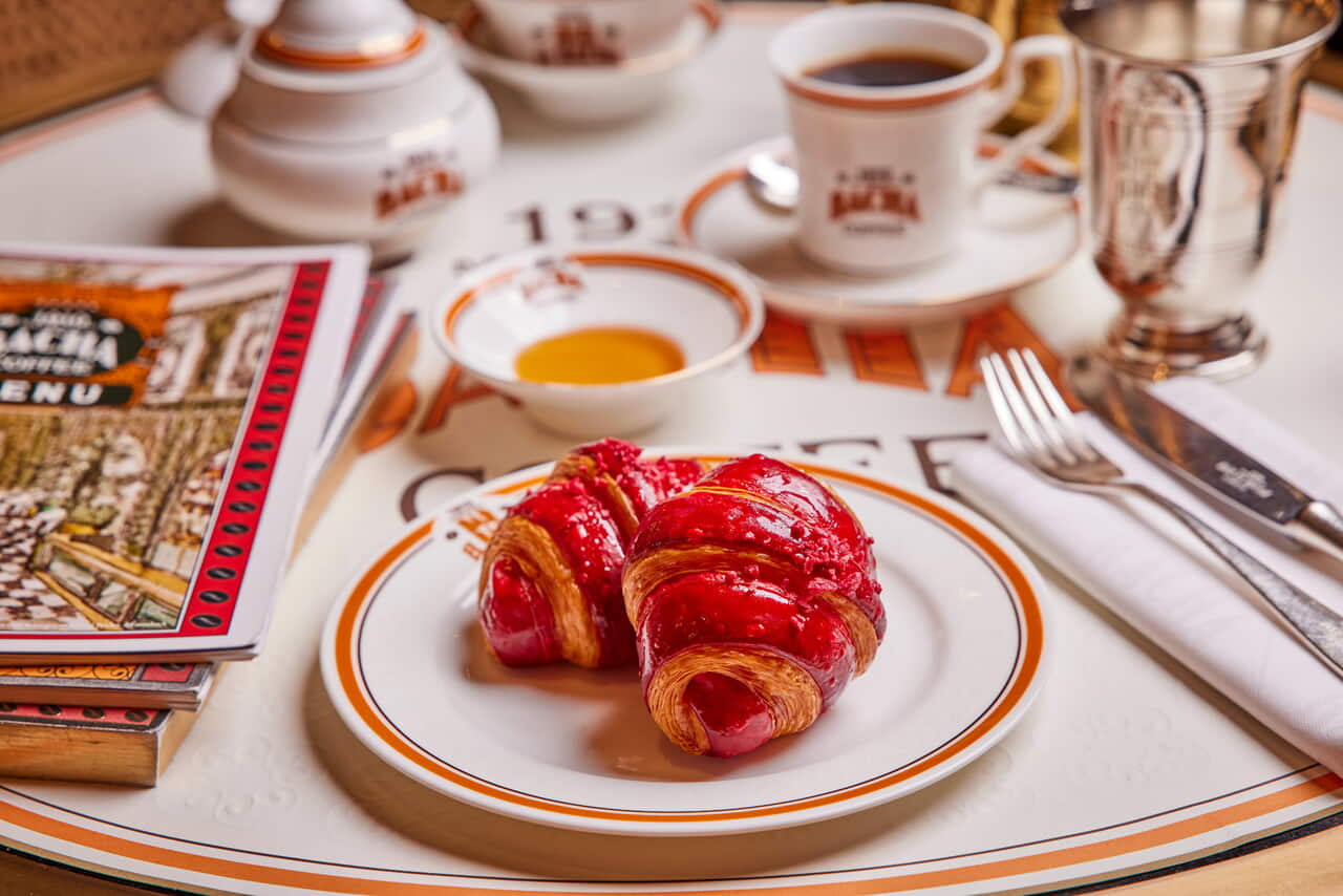 バシャコーヒー銀座メニュー「クロワッサン」