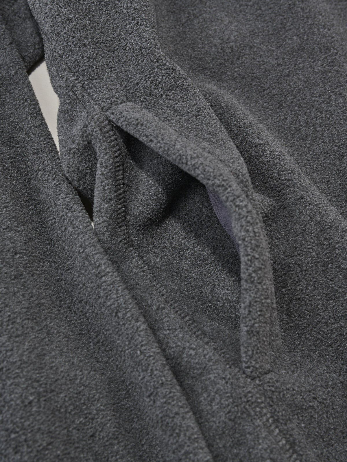 無印良品 MUJI 暖品 紳士 素材に還るフリースプルオーバー