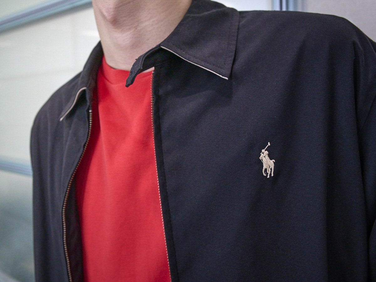 ポロ ラルフ ローレンのジャケットのロゴ