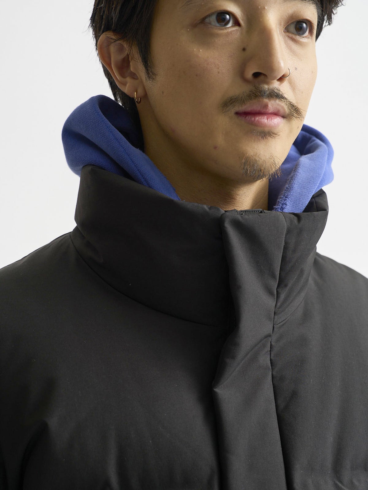 ユニクロダウン 首元