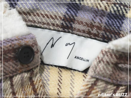 この冬“買ってよかった大賞”は「アンセルム」の大人なチェックシャツ。良すぎて２着購入したのは内緒です。[編集者の愛用私物 #262]