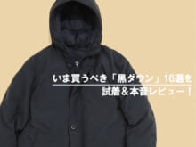 この「黒ダウン」がスゴい！試着＆レビューで分かったいま買うべき16選！１万円以下、ゴアテックス、ダウン見えしない、大人コート…