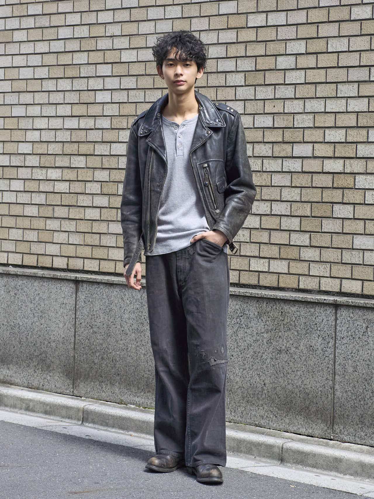 松井大奈の冬の私服