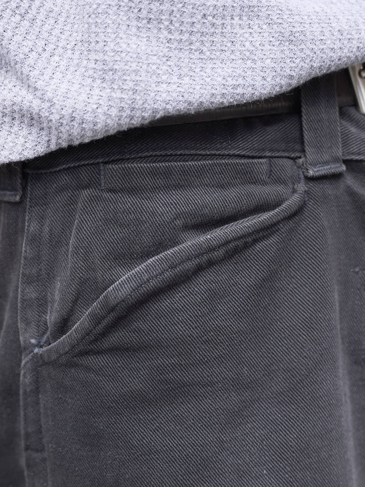 古着のジーンズのポケット