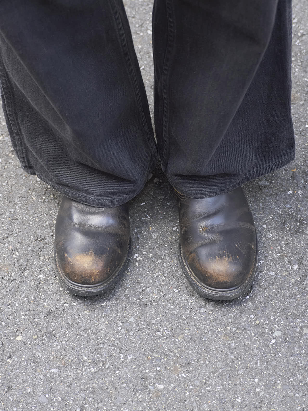 古着のブーツ②