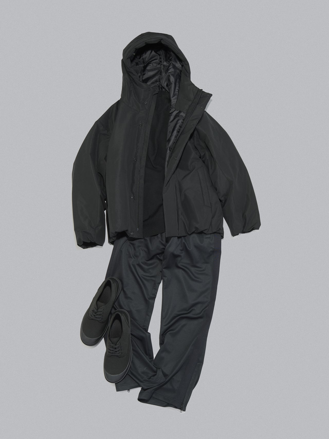 「無印良品」のアウター高見えコーデ④