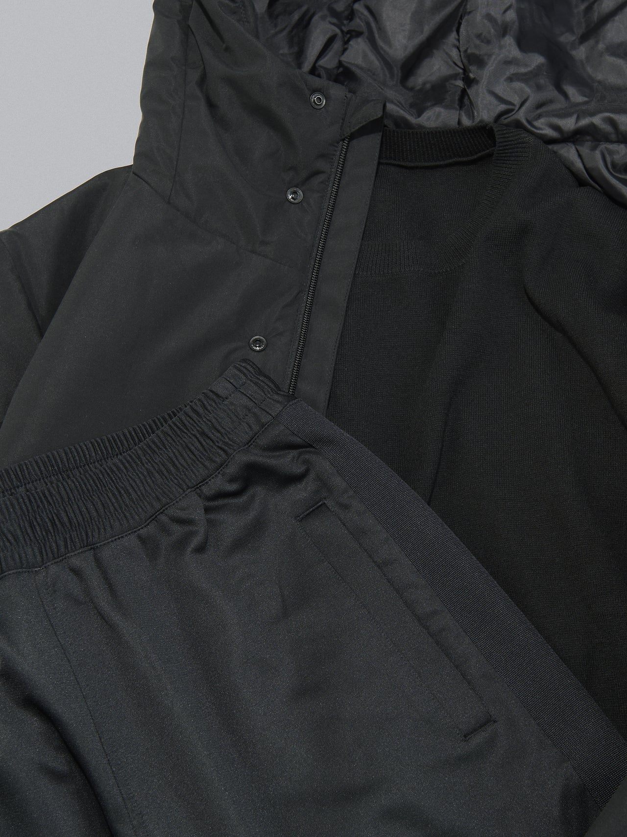 「無印良品」のアウター高見えコーデ④のディテール