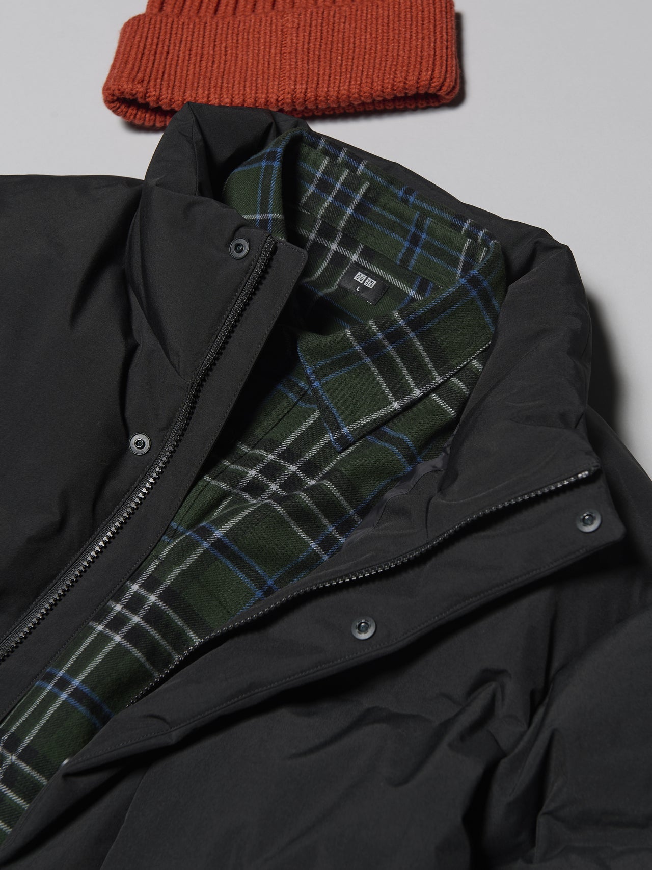 「ユニクロ」ダウンの高見えコーデ④のディテール