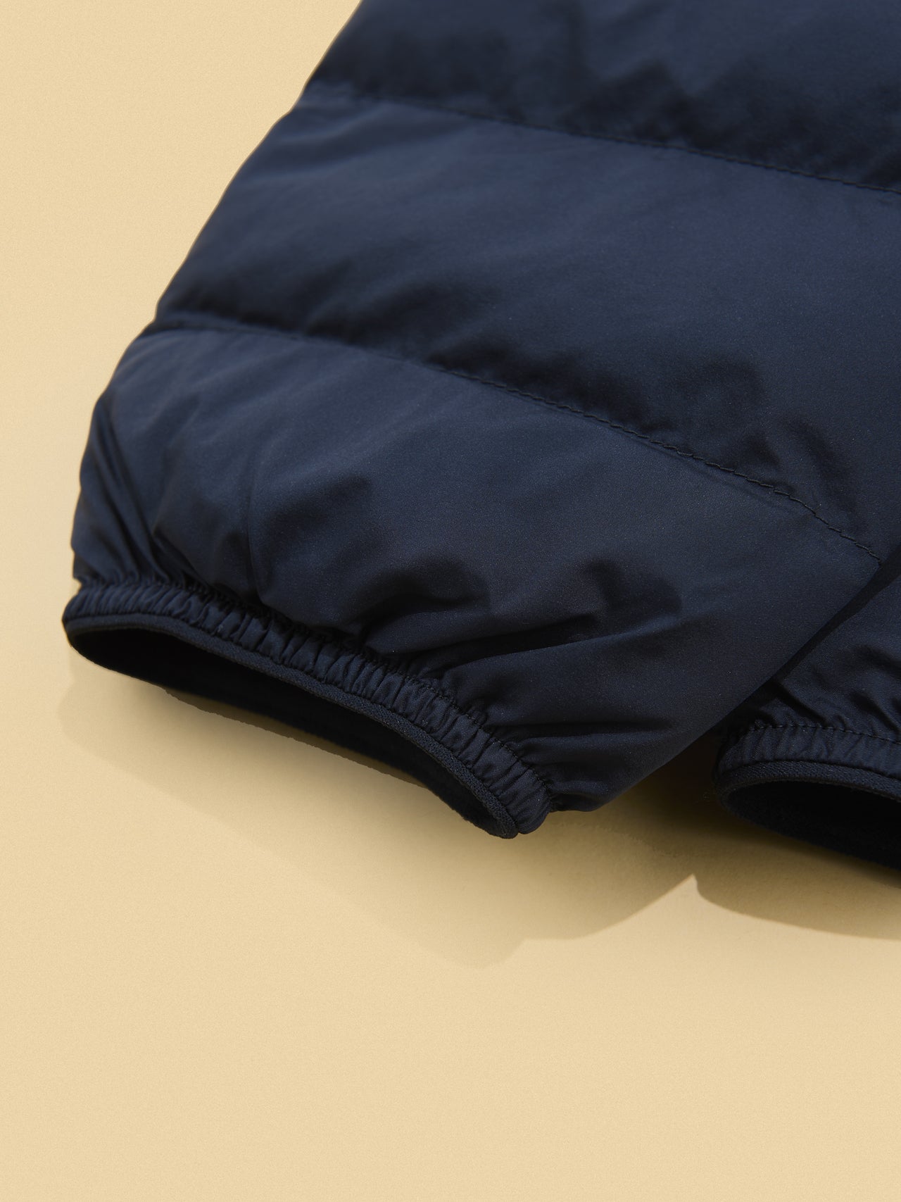 ユニクロのパフテックジャケットの袖