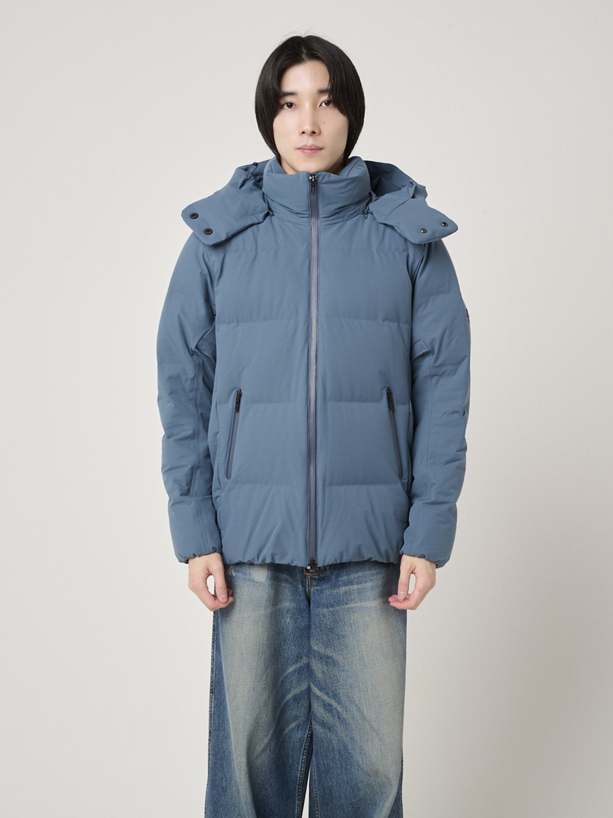 DESCENTE ALLTERRAIN　デサント オルテライン　水沢ダウン“アンカー”　スチールグレー　メンズノンノモデル四坂亮翔