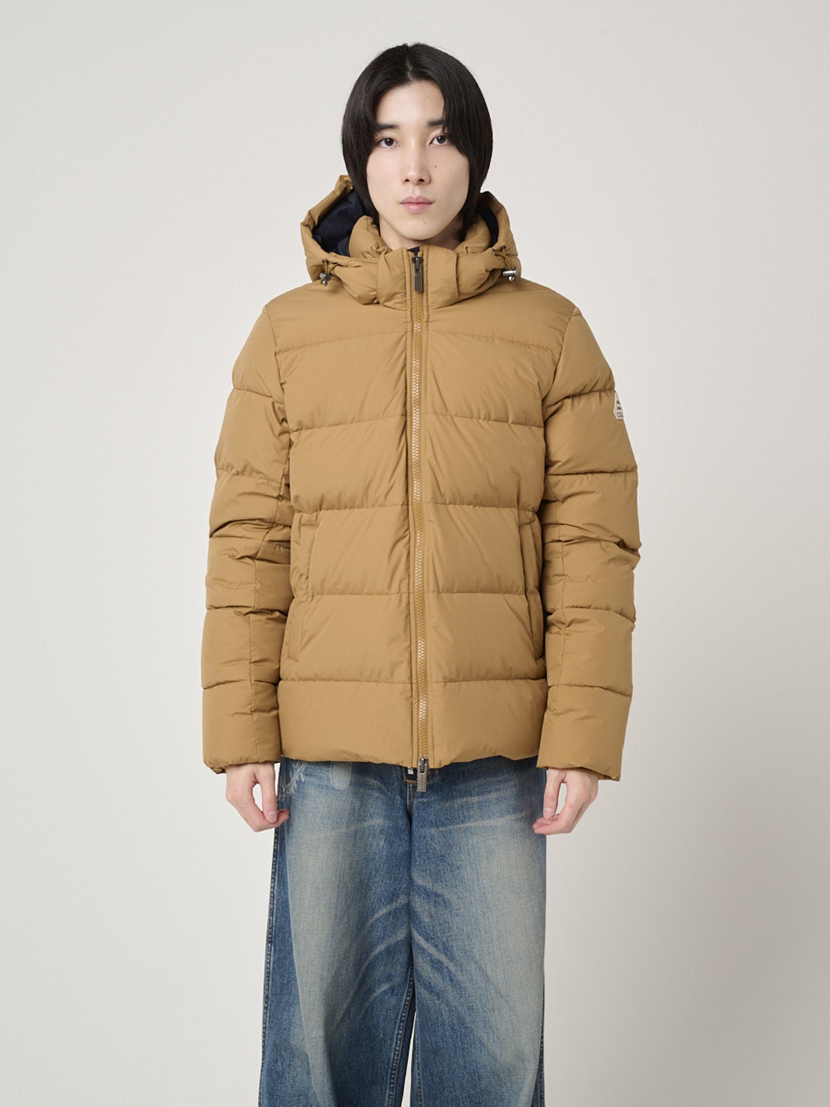 ピレネックスの新作ダウン「SPOUTNIC MINI RIP STOP 2」着画