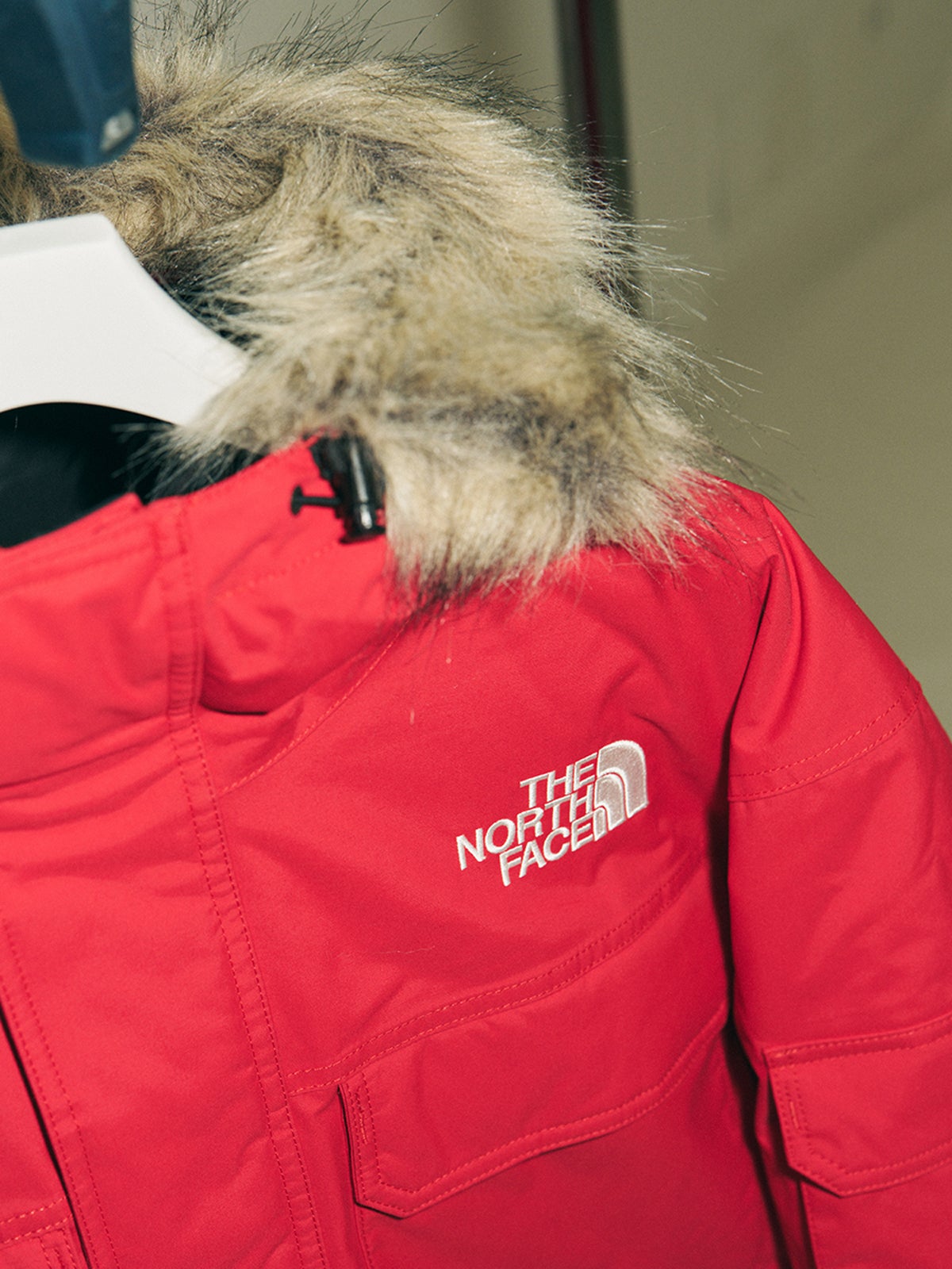 ザ・ノース・フェイスのゴッサムジャケットのフード