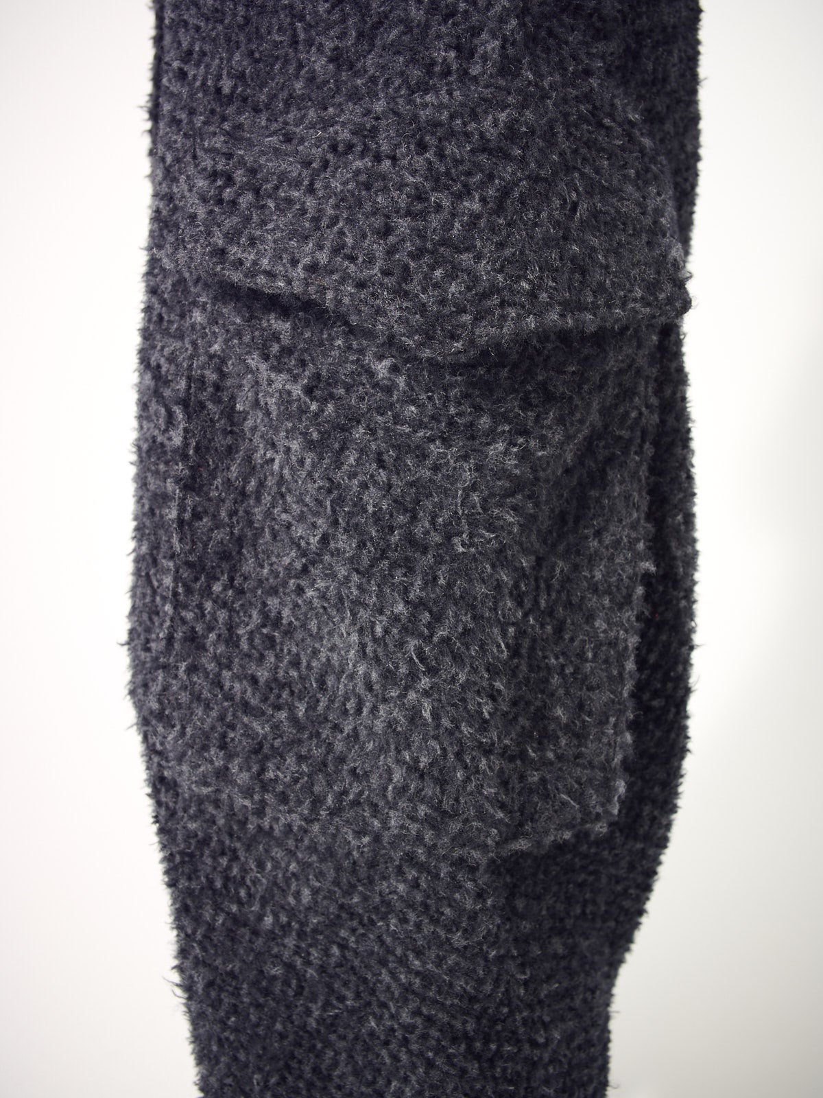 blurhms、Brushed Wool Side Seamless 4P Pants、ポケット