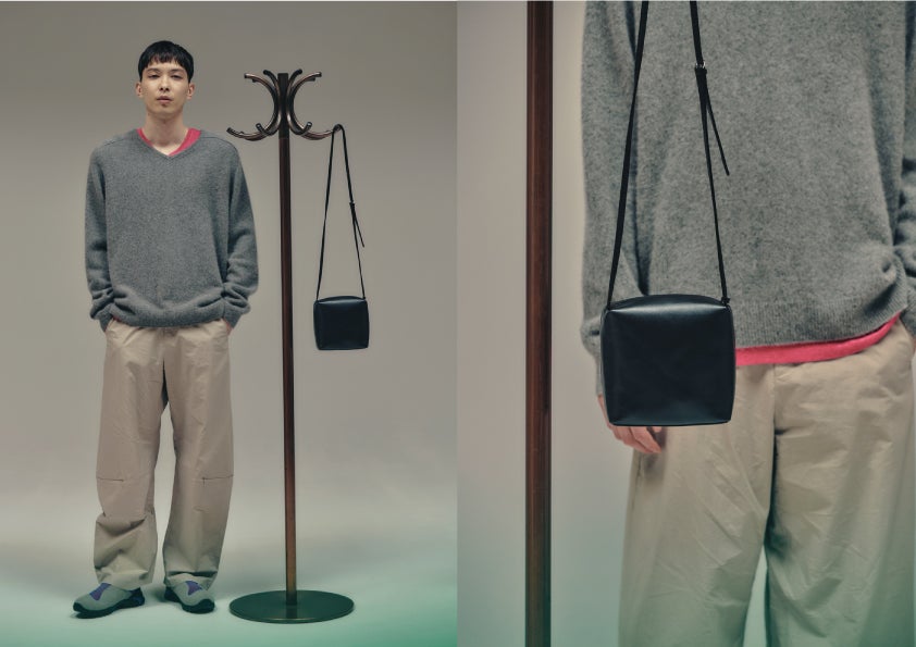 【抽選で当たる！】「AMOMENT」のクロスボディバッグ〈cubo〉／創刊40周年特別企画！ 人気40ブランドからのスペシャル・プレゼント！