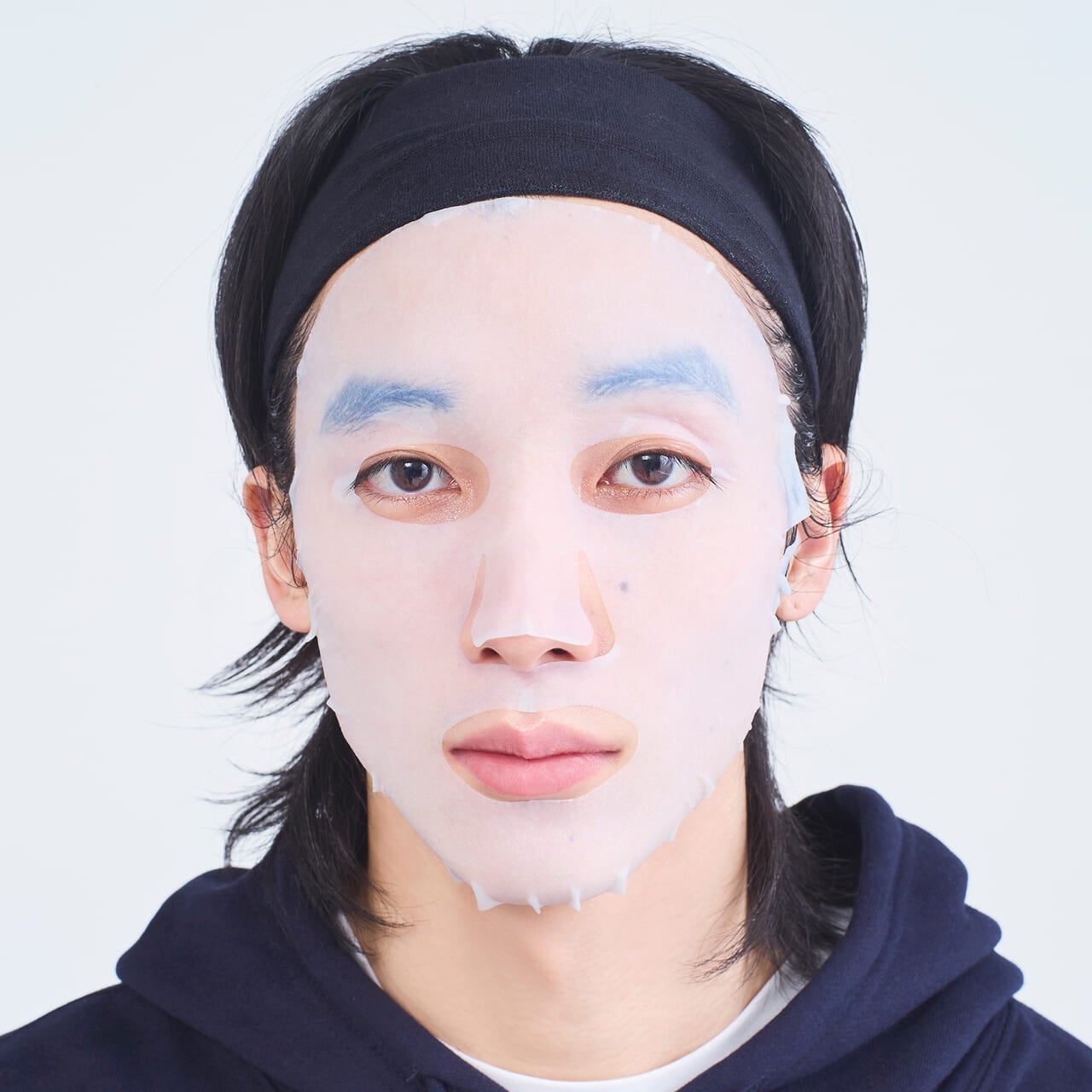 毛穴撫子 お米のマスクの試着画像