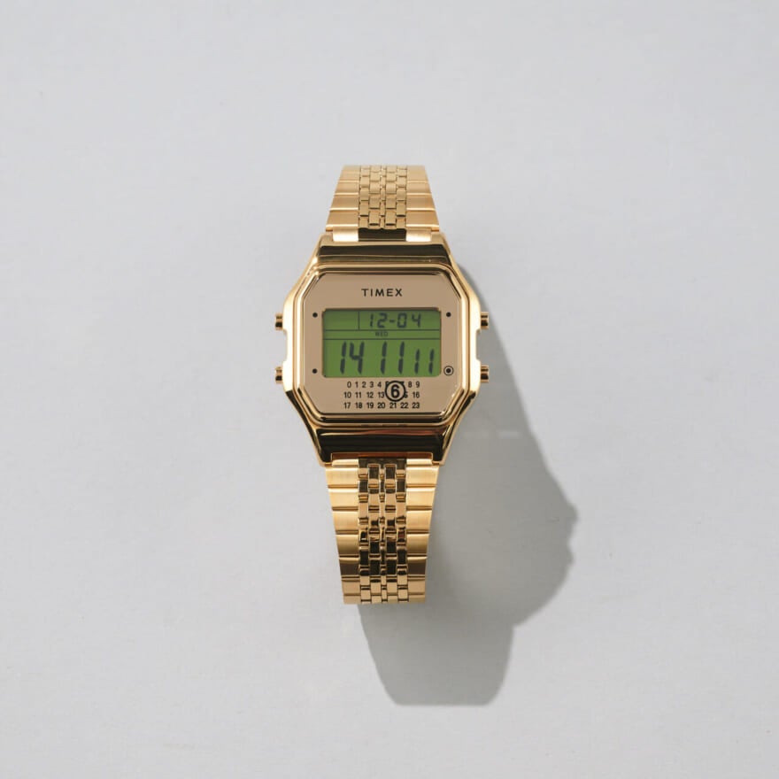 編集者が買ってよかったMM6 メゾン マルジェラ × タイメックスの愛用コラボ腕時計の全体