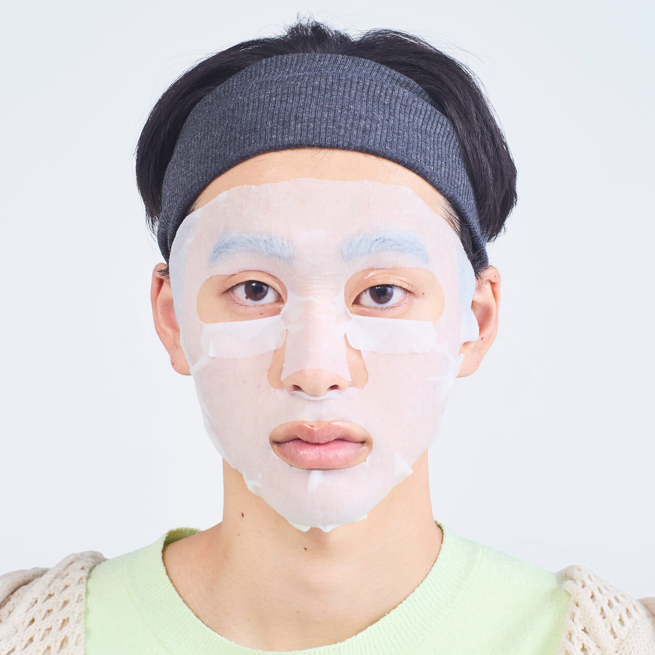 メラノCC 集中対策プレミアムマスクの試着画像