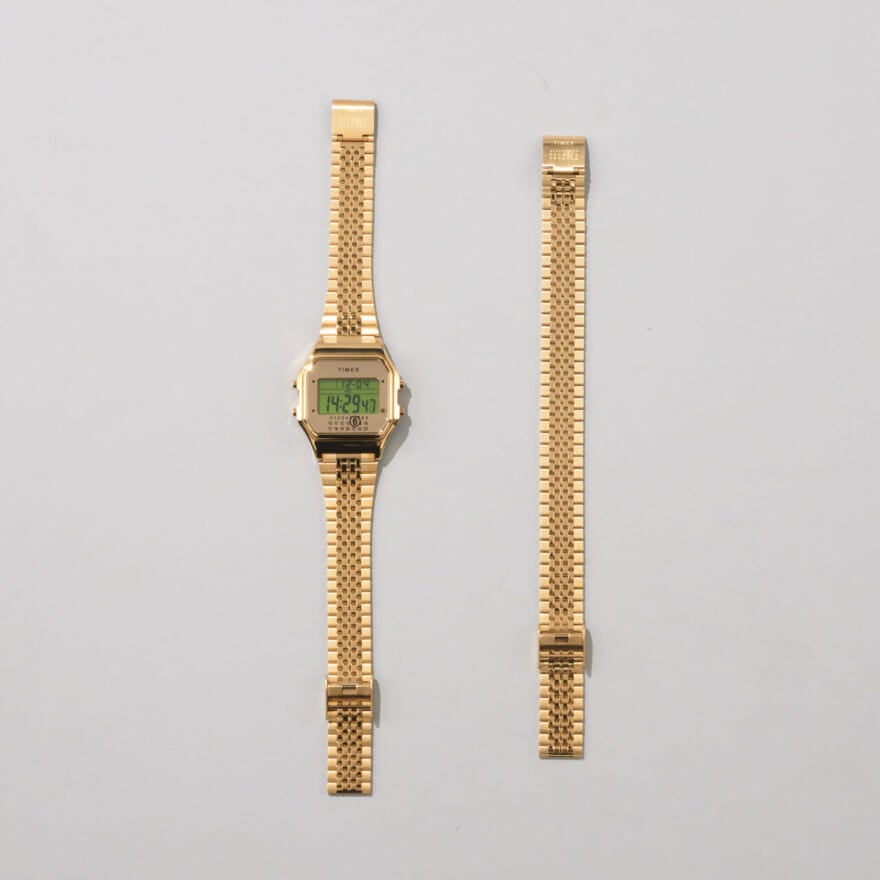 編集者が買ってよかったMM6 メゾン マルジェラ × タイメックスの愛用コラボ腕時計とバンド