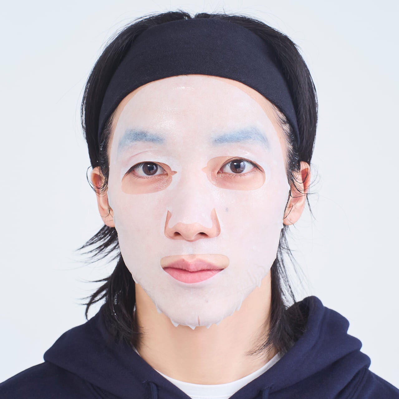 トリデン ダイブインマスクの試着画像