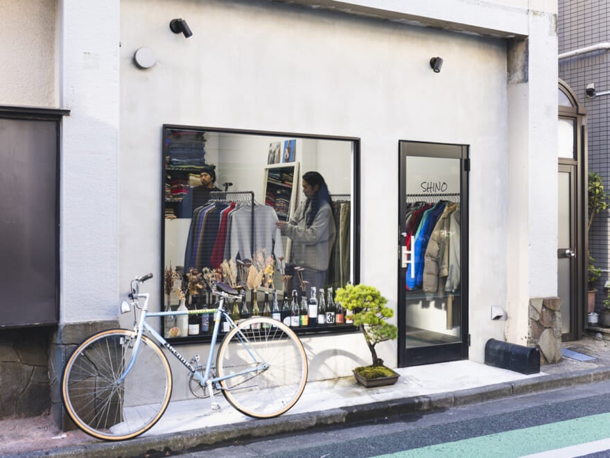 古着店「シノ」外観