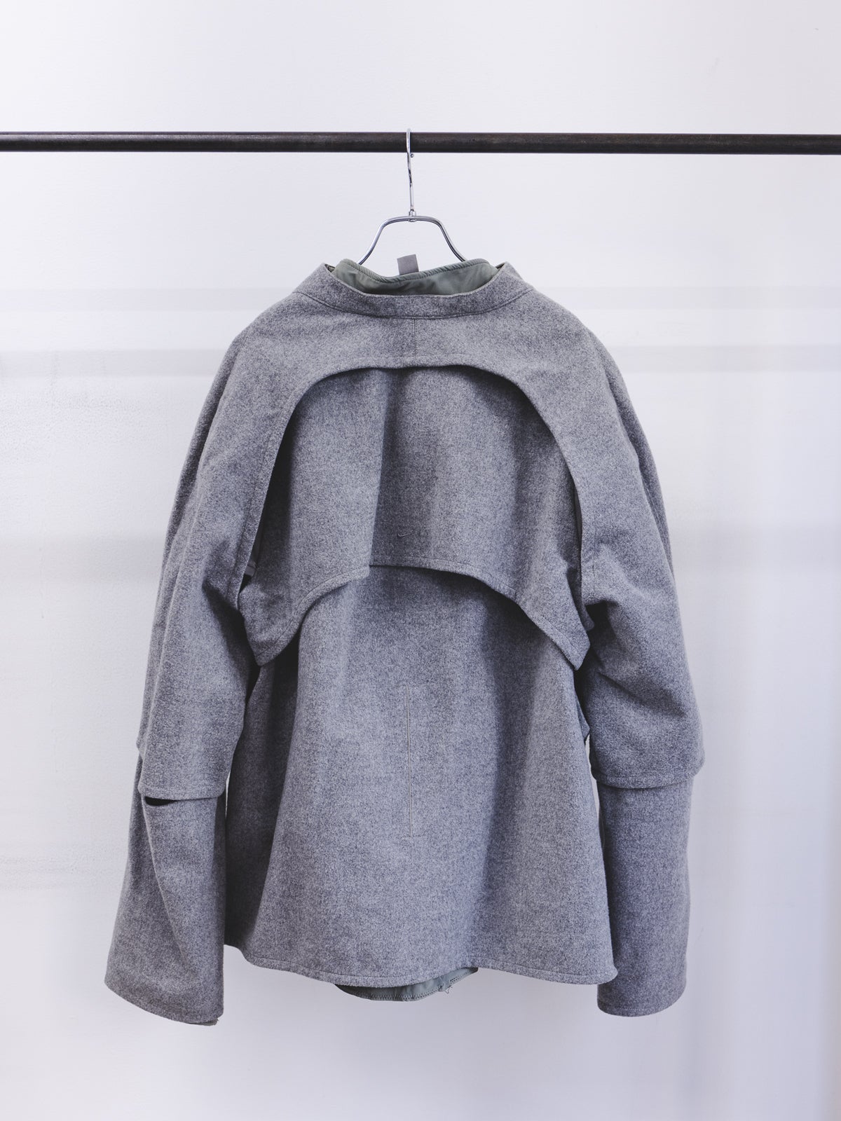 2000's ナイキのウールジャケットの背面