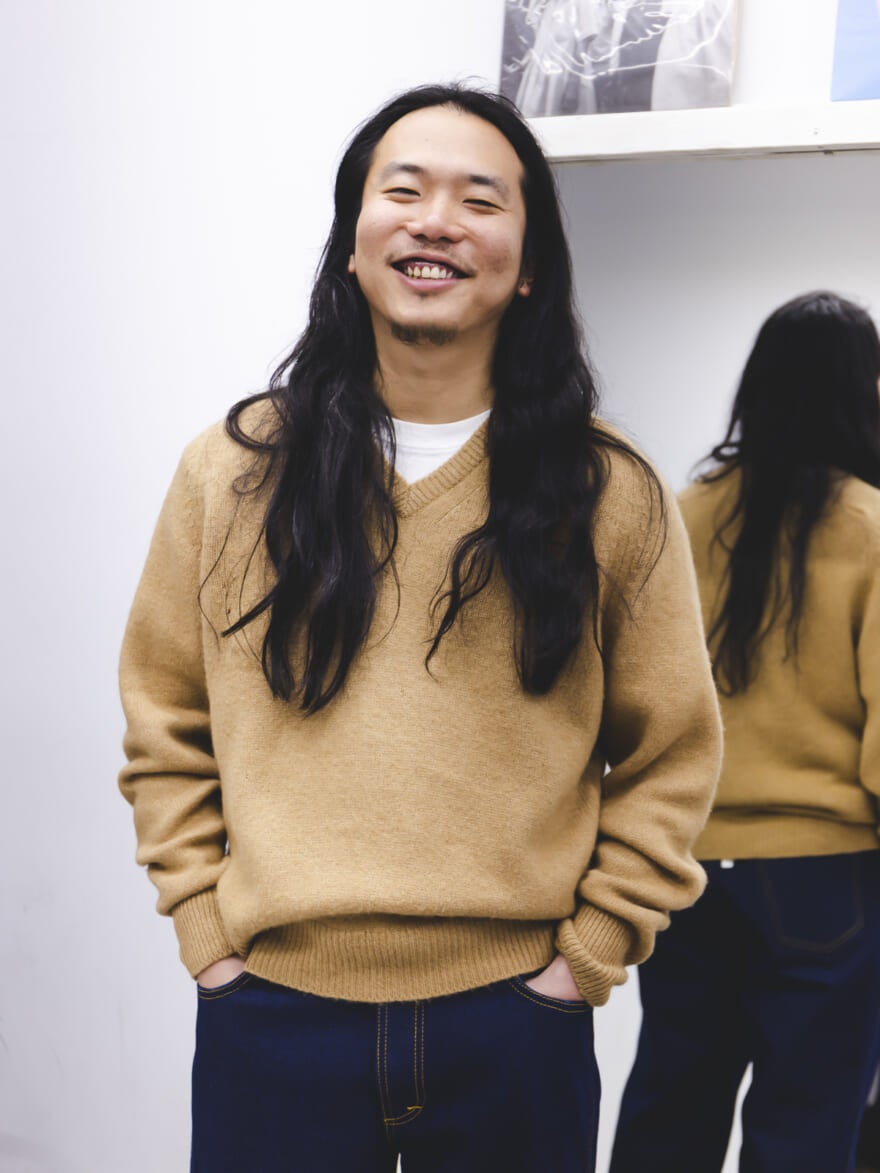 60&rsquo;s Vネックニット￥22,880