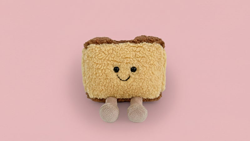 文明堂の「窯出しカステラ」のぬいぐるみ