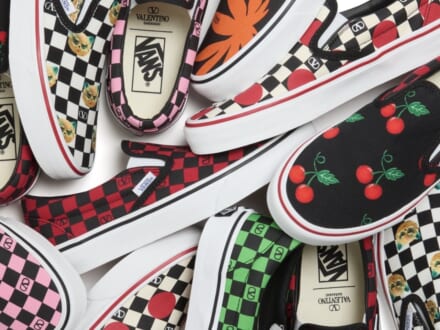 最高にラグジュアリーな「ヴァンズ」！「ヴァレンティノ ガラヴァーニ」とのコラボスニーカー第２弾がリリース！