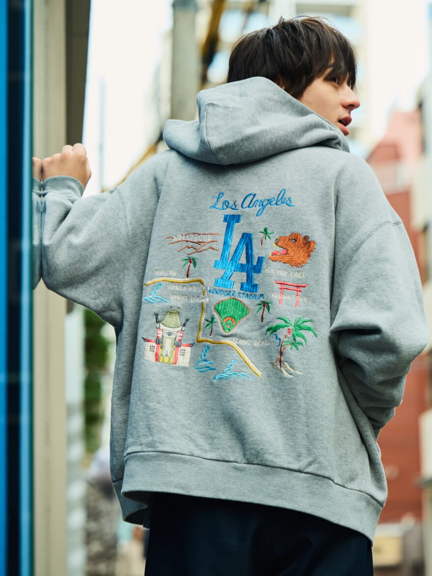 ビームス×テーラー東洋、ZIPUP HOODIE、寄りカット、松岡光