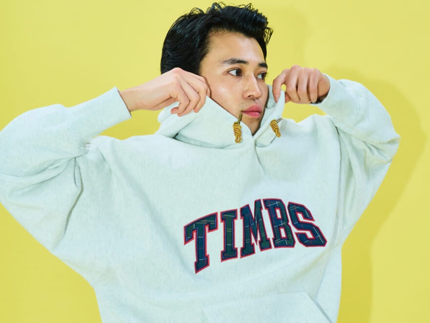 【抽選で当たる！】「ティンバーランド」の【TOKYO DESIGN COLLECTIVE】フーディー ユニセックス(ミディアムヘザーグレー)／創刊40周年特別企画！ 人気40ブランドからのスペシャル・プレゼント！