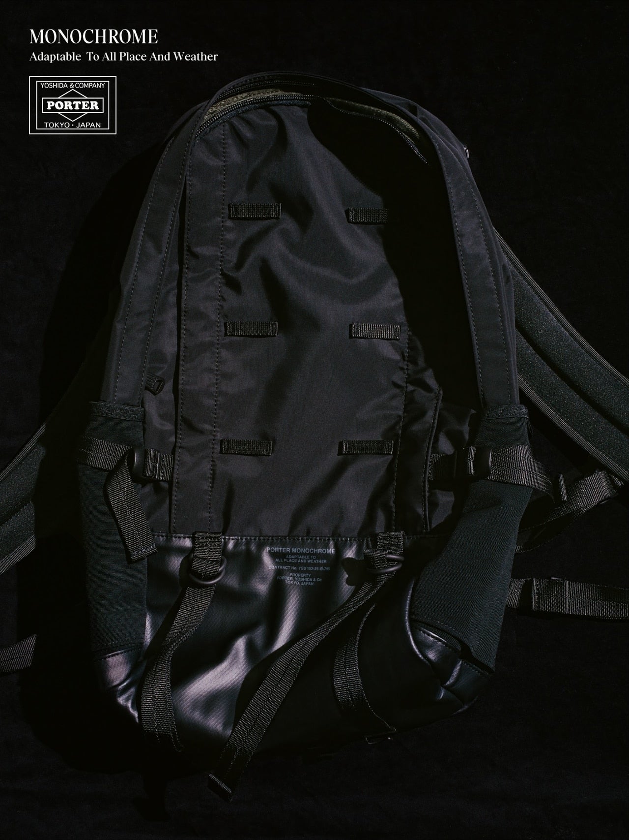PORTER 新作「MONOCHROME」　　キービジュアル　５
