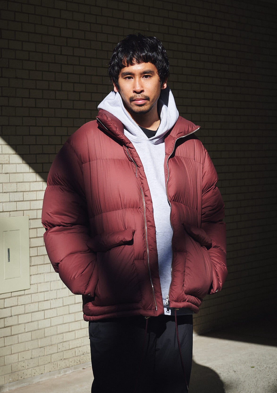 黒須将大、ロサンゼルスアパレル、ブラームス、バストアップ