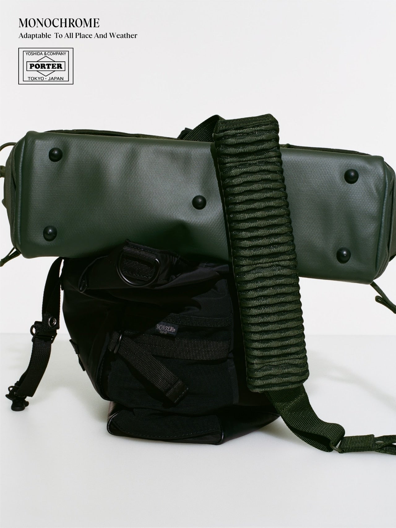 PORTER 新作「MONOCHROME」　　キービジュアル　７